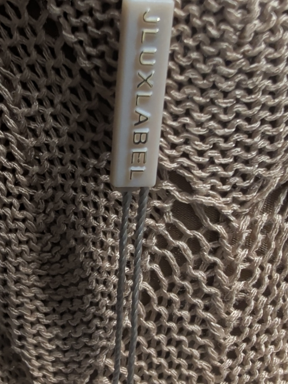 Elegant Tan Dress - Picture 12 of 13